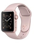 AroundTech - Apple Watch Series 2 e' la seconda generazione di smartwatch di Apple, annunciato a settembre 2016, che somiglia molto all'originale Apple Watch introdotto nel 2014, con la differenza principale che il dispositivo 'series 2' e' resistente all'acqua fino ad una profonditÃ  di 50 metri e puo' essere indossato anche in piscina o al mare. Apple Watch Serie 2 ha un processore migliore dual-core (due volte piu' veloce rispetto all'originale) e un display migliore in grado di visualizzare immagini a 60 fotogrammi al secondo e la luminositÃ  Ã¨ stata aumentata con il supporto di oltre 1000 nits, per una migliore visibilitÃ  in luce diretta del sole. Apple Watch Serie 2 ha un GPS integrato per registrare gli allenamenti quando si corre o si va in bici, anche se non si porta appresso l'iPhone. 