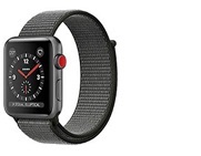 AroundTech - Apple Watch Series 3 e' la terza generazione di smartwatch di Apple, annunciato a settembre 2017, simile al modello di seconda generazione (Series 2) con in piu' la possibilita' di acquistare la versione GPS+LTE che puo' essere usato con E-SIM senza iPhone nelle vicinanze (non in Italia). Apple Watch Series 3 resiste all'acqua fino ad una profonditÃ  di 50 metri e puo' essere indossato anche in piscina o al mare, ha un processore dual-core due volte piu' veloce e un display AMOLED da 1.65 pollici di risoluzione 390x312 pixel e con 1000 nits di luminosita'. Apple Watch Serie 3 ha un GPS integrato per registrare gli allenamenti e sistema operativo WatchOS 4. Apple Watch Series 3 in Italia disponibile solo nella versione GPS (non con LTE).