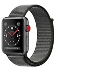 AroundTech - Apple Watch Series 3 e' la terza generazione di smartwatch di Apple, annunciato a settembre 2017, simile al modello di seconda generazione (Series 2) con in piu' la possibilita' di acquistare la versione GPS+LTE che puo' essere usato con E-SIM senza iPhone nelle vicinanze (non in Italia). Apple Watch Series 3 resiste all'acqua fino ad una profonditÃ  di 50 metri e puo' essere indossato anche in piscina o al mare, ha un processore dual-core due volte piu' veloce e un display AMOLED da 1.65 pollici di risoluzione 390x312 pixel e con 1000 nits di luminosita'. Apple Watch Serie 3 ha un GPS integrato per registrare gli allenamenti e sistema operativo WatchOS 4. Apple Watch Series 3 in Italia disponibile solo nella versione GPS (non con LTE).