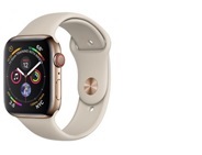 AroundTech - Apple Watch Series 4, annunciato a settembre 2018, ha un Display Retina OLED LTPO con Force Touch (1000 nit) in un cassa in alluminio color argento con fondo in ceramica, cristallo di zaffiro e Vetro Ionâ€‘X rinforzato, connettivita GPS integrata (GLONASS, Galileo e QZSS), Wi-Fi (802.11b/g/n a 2,4GHz), Bluetooth 5.0. Apple Watch Series 4 monta il processore S4 dualâ€‘core a 64 bit, Chip wireless Apple W3, altimetro barometrico, 16GB di memoria per lo storage di musica da riprodurre in locale via altoparlante, cardiofrequenzimetro ottico, cardiofrequenzimetro elettrico, accelerometro e giroscopio di nuove generazioni rispetto al predecessore, sensore di luce ambientale. La corona digitale Digital Crown ha il feedback aptico. Batteria ricaricabile integrata agli ioni di litio con fino a 18 ore di autonomia. Apple Watch Series 4 resiste a acqua fino a 50 metri. Sistema operativo watchOS 5. Watch Series 4 disponibile nelle dimensioni da 40mm e 44mm e nelle versioni GPS e GPS+Cellular (questo modello ha anche un modulo per 4G LTE e UMTS). 